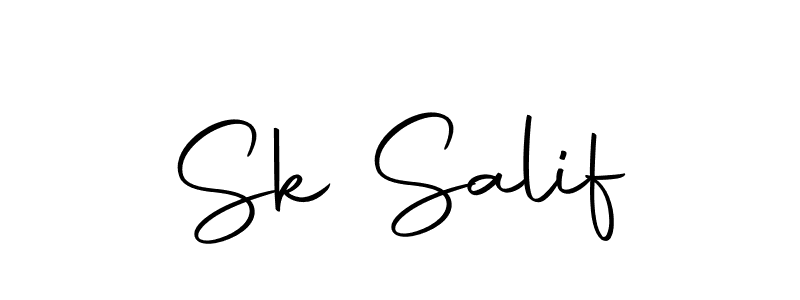 Also we have Sk Salif name is the best signature style. Create professional handwritten signature collection using Autography-DOLnW autograph style. Sk Salif signature style 10 images and pictures png