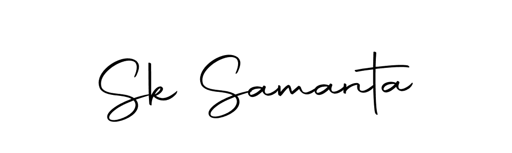 Also we have Sk Samanta name is the best signature style. Create professional handwritten signature collection using Autography-DOLnW autograph style. Sk Samanta signature style 10 images and pictures png