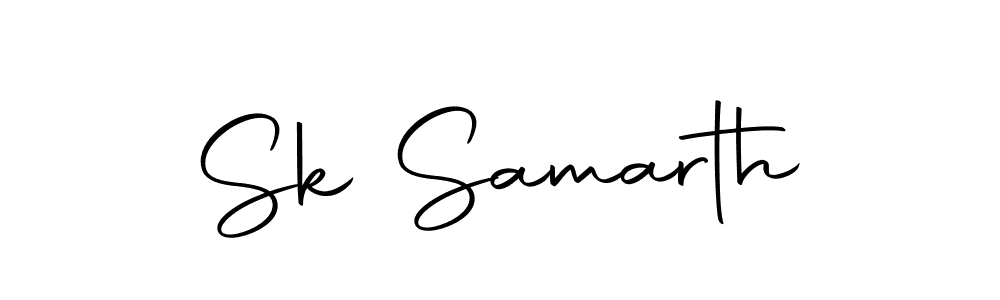 Make a short Sk Samarth signature style. Manage your documents anywhere anytime using Autography-DOLnW. Create and add eSignatures, submit forms, share and send files easily. Sk Samarth signature style 10 images and pictures png
