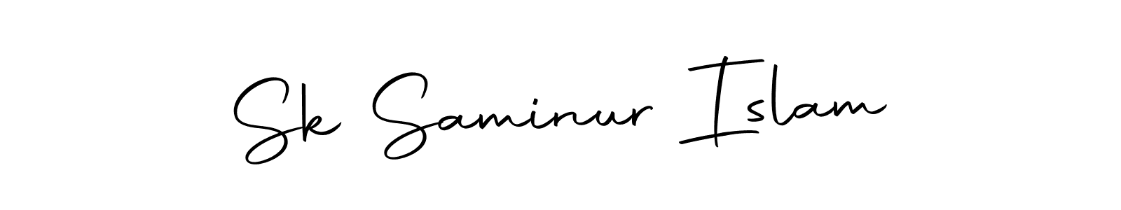 if you are searching for the best signature style for your name Sk Saminur Islam. so please give up your signature search. here we have designed multiple signature styles  using Autography-DOLnW. Sk Saminur Islam signature style 10 images and pictures png