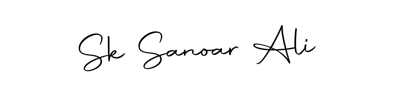 Make a beautiful signature design for name Sk Sanoar Ali. With this signature (Autography-DOLnW) style, you can create a handwritten signature for free. Sk Sanoar Ali signature style 10 images and pictures png