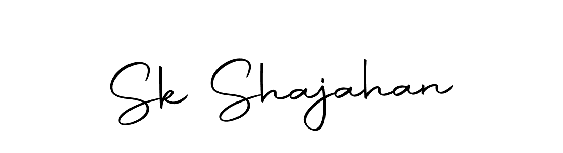 Create a beautiful signature design for name Sk Shajahan. With this signature (Autography-DOLnW) fonts, you can make a handwritten signature for free. Sk Shajahan signature style 10 images and pictures png