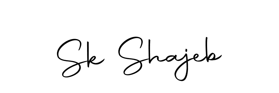 How to make Sk Shajeb name signature. Use Autography-DOLnW style for creating short signs online. This is the latest handwritten sign. Sk Shajeb signature style 10 images and pictures png