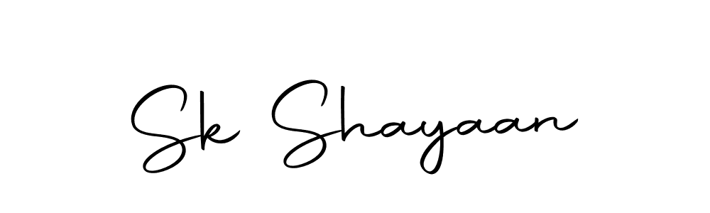 How to make Sk Shayaan signature? Autography-DOLnW is a professional autograph style. Create handwritten signature for Sk Shayaan name. Sk Shayaan signature style 10 images and pictures png