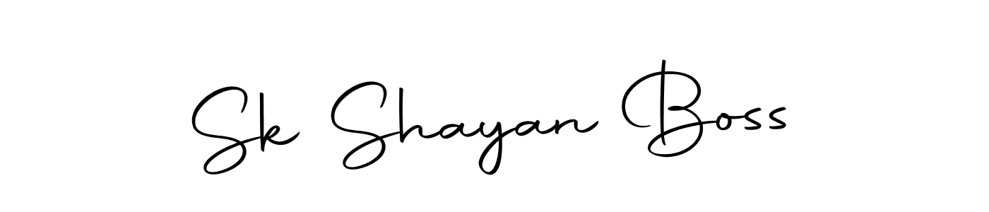 Sk Shayan Boss stylish signature style. Best Handwritten Sign (Autography-DOLnW) for my name. Handwritten Signature Collection Ideas for my name Sk Shayan Boss. Sk Shayan Boss signature style 10 images and pictures png
