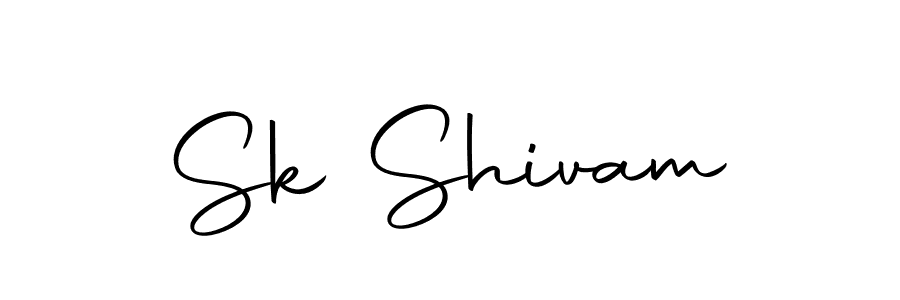 if you are searching for the best signature style for your name Sk Shivam. so please give up your signature search. here we have designed multiple signature styles  using Autography-DOLnW. Sk Shivam signature style 10 images and pictures png