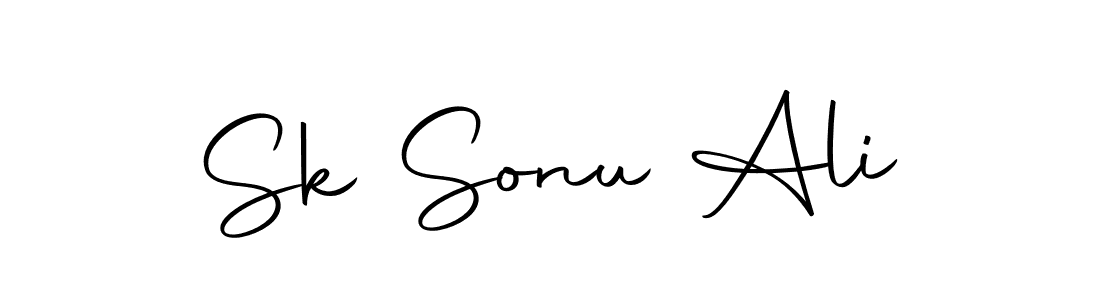 Use a signature maker to create a handwritten signature online. With this signature software, you can design (Autography-DOLnW) your own signature for name Sk Sonu Ali. Sk Sonu Ali signature style 10 images and pictures png