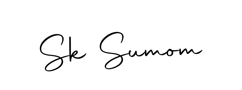 You can use this online signature creator to create a handwritten signature for the name Sk Sumom. This is the best online autograph maker. Sk Sumom signature style 10 images and pictures png