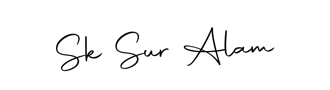 Create a beautiful signature design for name Sk Sur Alam. With this signature (Autography-DOLnW) fonts, you can make a handwritten signature for free. Sk Sur Alam signature style 10 images and pictures png