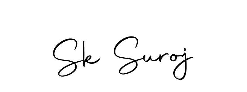 You should practise on your own different ways (Autography-DOLnW) to write your name (Sk Suroj) in signature. don't let someone else do it for you. Sk Suroj signature style 10 images and pictures png
