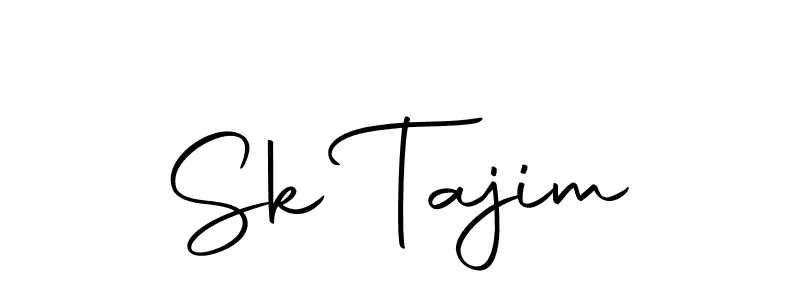 How to make Sk Tajim signature? Autography-DOLnW is a professional autograph style. Create handwritten signature for Sk Tajim name. Sk Tajim signature style 10 images and pictures png