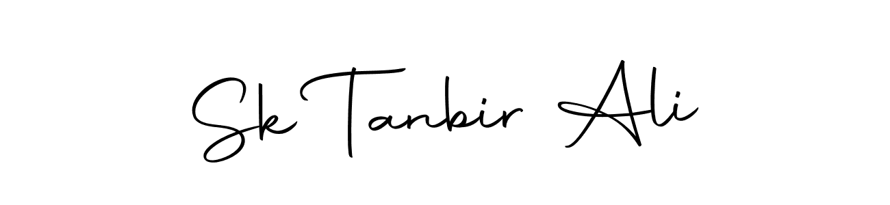 Design your own signature with our free online signature maker. With this signature software, you can create a handwritten (Autography-DOLnW) signature for name Sk Tanbir Ali. Sk Tanbir Ali signature style 10 images and pictures png