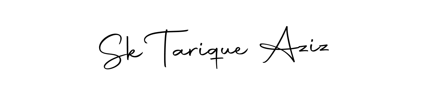 if you are searching for the best signature style for your name Sk Tarique Aziz. so please give up your signature search. here we have designed multiple signature styles  using Autography-DOLnW. Sk Tarique Aziz signature style 10 images and pictures png