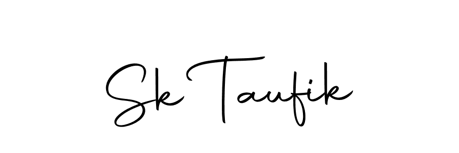 How to make Sk Taufik signature? Autography-DOLnW is a professional autograph style. Create handwritten signature for Sk Taufik name. Sk Taufik signature style 10 images and pictures png