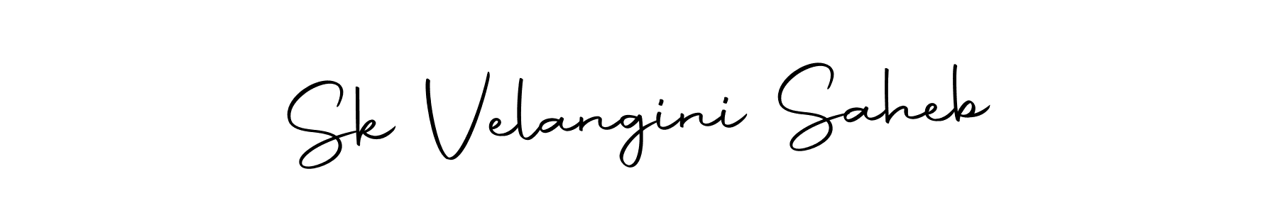 You can use this online signature creator to create a handwritten signature for the name Sk Velangini Saheb. This is the best online autograph maker. Sk Velangini Saheb signature style 10 images and pictures png