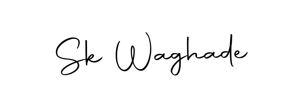 Here are the top 10 professional signature styles for the name Sk Waghade. These are the best autograph styles you can use for your name. Sk Waghade signature style 10 images and pictures png