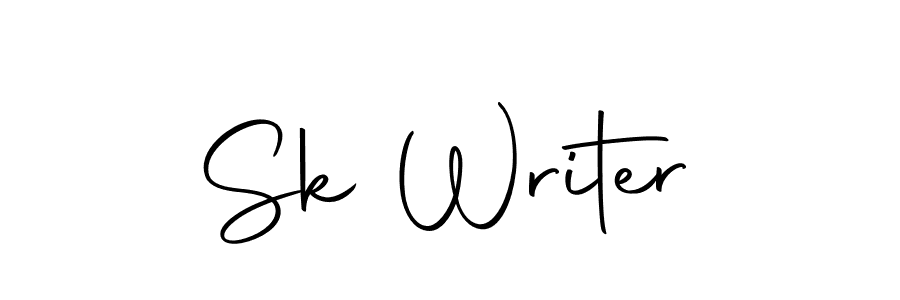 This is the best signature style for the Sk Writer name. Also you like these signature font (Autography-DOLnW). Mix name signature. Sk Writer signature style 10 images and pictures png