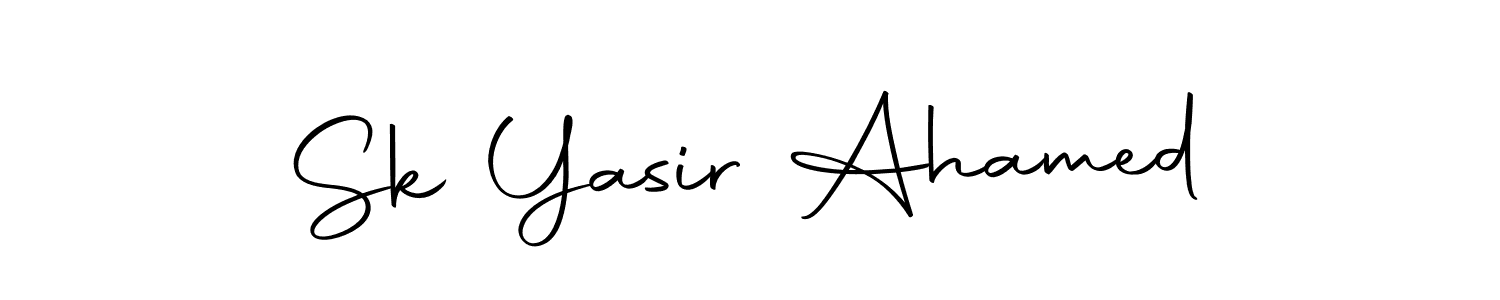 Make a beautiful signature design for name Sk Yasir Ahamed. Use this online signature maker to create a handwritten signature for free. Sk Yasir Ahamed signature style 10 images and pictures png