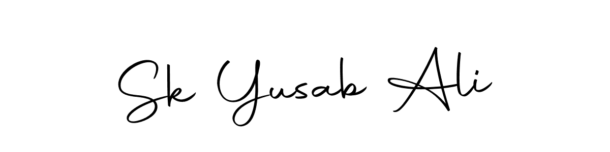 You should practise on your own different ways (Autography-DOLnW) to write your name (Sk Yusab Ali) in signature. don't let someone else do it for you. Sk Yusab Ali signature style 10 images and pictures png