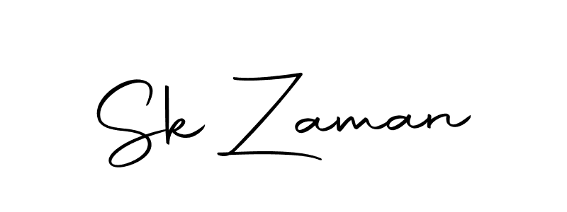 Use a signature maker to create a handwritten signature online. With this signature software, you can design (Autography-DOLnW) your own signature for name Sk Zaman. Sk Zaman signature style 10 images and pictures png