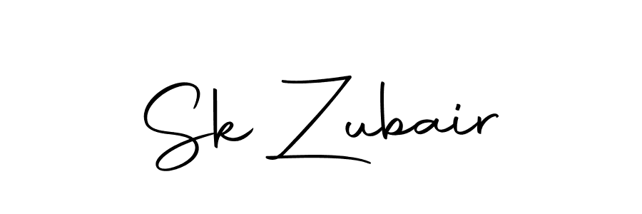 Use a signature maker to create a handwritten signature online. With this signature software, you can design (Autography-DOLnW) your own signature for name Sk Zubair. Sk Zubair signature style 10 images and pictures png