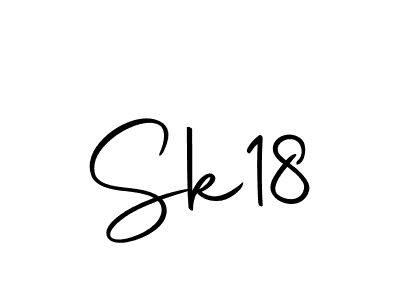 Make a beautiful signature design for name Sk18. With this signature (Autography-DOLnW) style, you can create a handwritten signature for free. Sk18 signature style 10 images and pictures png