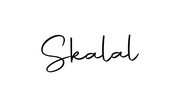 It looks lik you need a new signature style for name Skalal. Design unique handwritten (Autography-DOLnW) signature with our free signature maker in just a few clicks. Skalal signature style 10 images and pictures png