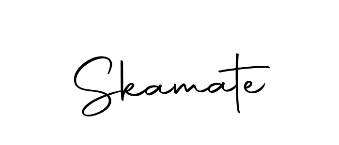 if you are searching for the best signature style for your name Skamate. so please give up your signature search. here we have designed multiple signature styles  using Autography-DOLnW. Skamate signature style 10 images and pictures png