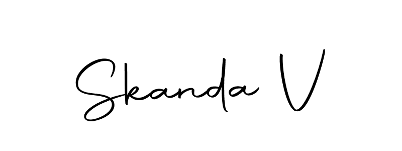 Also You can easily find your signature by using the search form. We will create Skanda V name handwritten signature images for you free of cost using Autography-DOLnW sign style. Skanda V signature style 10 images and pictures png