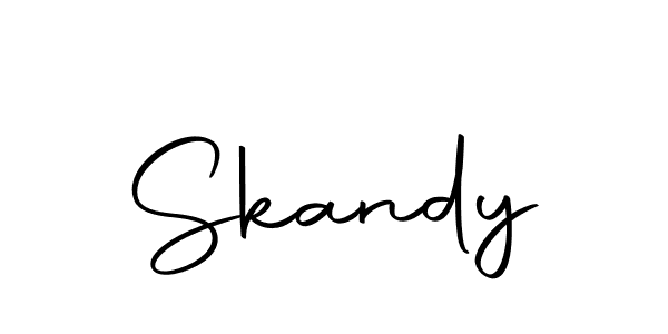 How to make Skandy name signature. Use Autography-DOLnW style for creating short signs online. This is the latest handwritten sign. Skandy signature style 10 images and pictures png