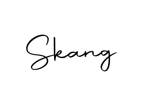 How to make Skang signature? Autography-DOLnW is a professional autograph style. Create handwritten signature for Skang name. Skang signature style 10 images and pictures png