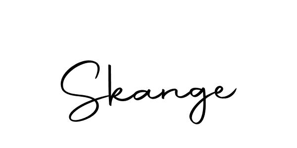 It looks lik you need a new signature style for name Skange. Design unique handwritten (Autography-DOLnW) signature with our free signature maker in just a few clicks. Skange signature style 10 images and pictures png