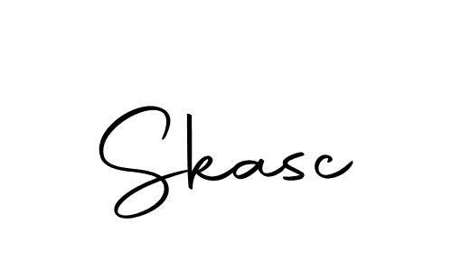 Design your own signature with our free online signature maker. With this signature software, you can create a handwritten (Autography-DOLnW) signature for name Skasc. Skasc signature style 10 images and pictures png