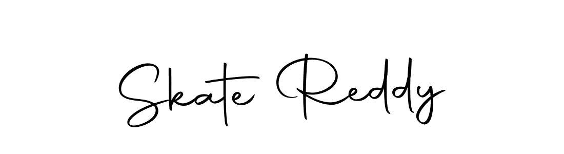 Design your own signature with our free online signature maker. With this signature software, you can create a handwritten (Autography-DOLnW) signature for name Skate Reddy. Skate Reddy signature style 10 images and pictures png