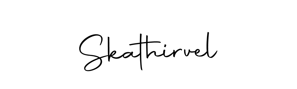 Design your own signature with our free online signature maker. With this signature software, you can create a handwritten (Autography-DOLnW) signature for name Skathirvel. Skathirvel signature style 10 images and pictures png