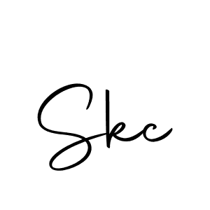 How to make Skc signature? Autography-DOLnW is a professional autograph style. Create handwritten signature for Skc name. Skc signature style 10 images and pictures png