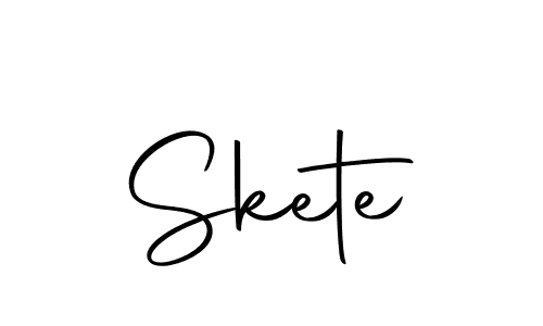 Use a signature maker to create a handwritten signature online. With this signature software, you can design (Autography-DOLnW) your own signature for name Skete. Skete signature style 10 images and pictures png