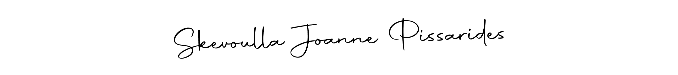 Skevoulla Joanne Pissarides stylish signature style. Best Handwritten Sign (Autography-DOLnW) for my name. Handwritten Signature Collection Ideas for my name Skevoulla Joanne Pissarides. Skevoulla Joanne Pissarides signature style 10 images and pictures png