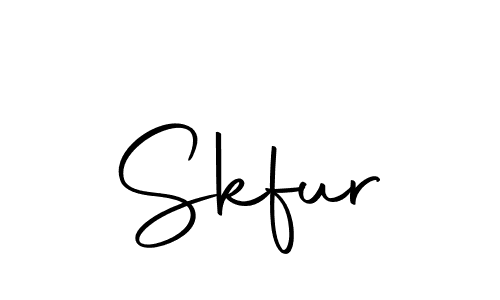 Similarly Autography-DOLnW is the best handwritten signature design. Signature creator online .You can use it as an online autograph creator for name Skfur. Skfur signature style 10 images and pictures png