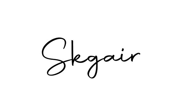 You can use this online signature creator to create a handwritten signature for the name Skgair. This is the best online autograph maker. Skgair signature style 10 images and pictures png