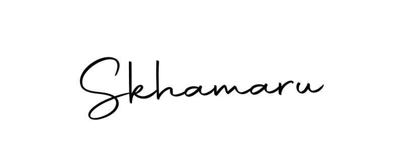 Make a short Skhamaru signature style. Manage your documents anywhere anytime using Autography-DOLnW. Create and add eSignatures, submit forms, share and send files easily. Skhamaru signature style 10 images and pictures png