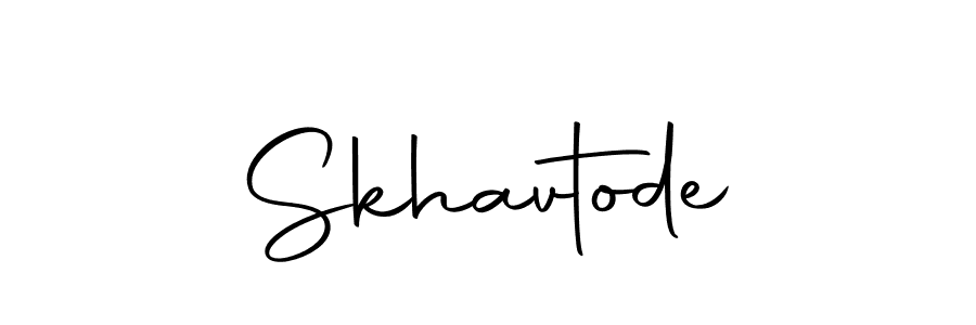 Make a beautiful signature design for name Skhavtode. Use this online signature maker to create a handwritten signature for free. Skhavtode signature style 10 images and pictures png