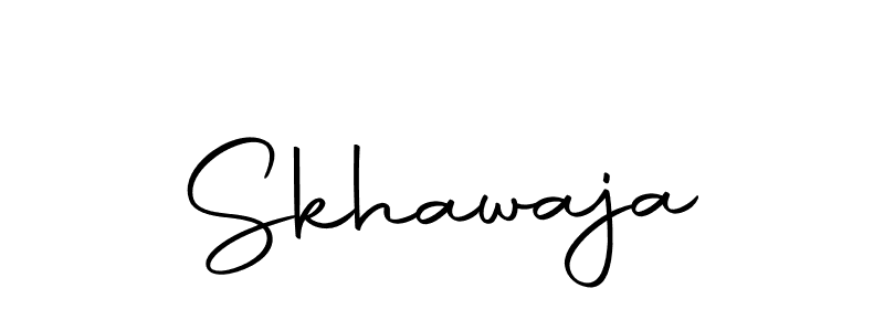Skhawaja stylish signature style. Best Handwritten Sign (Autography-DOLnW) for my name. Handwritten Signature Collection Ideas for my name Skhawaja. Skhawaja signature style 10 images and pictures png