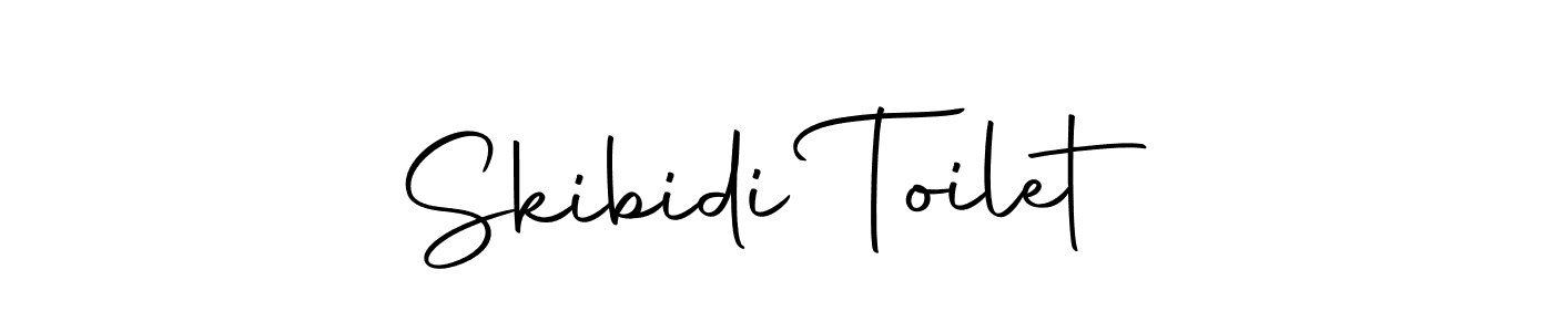 Design your own signature with our free online signature maker. With this signature software, you can create a handwritten (Autography-DOLnW) signature for name Skibidi Toilet. Skibidi Toilet signature style 10 images and pictures png