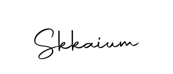 The best way (Autography-DOLnW) to make a short signature is to pick only two or three words in your name. The name Skkaium include a total of six letters. For converting this name. Skkaium signature style 10 images and pictures png