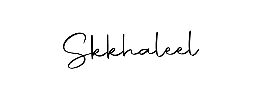 You should practise on your own different ways (Autography-DOLnW) to write your name (Skkhaleel) in signature. don't let someone else do it for you. Skkhaleel signature style 10 images and pictures png