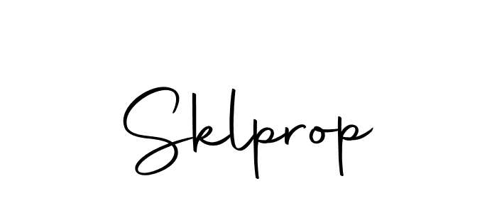 if you are searching for the best signature style for your name Sklprop. so please give up your signature search. here we have designed multiple signature styles  using Autography-DOLnW. Sklprop signature style 10 images and pictures png