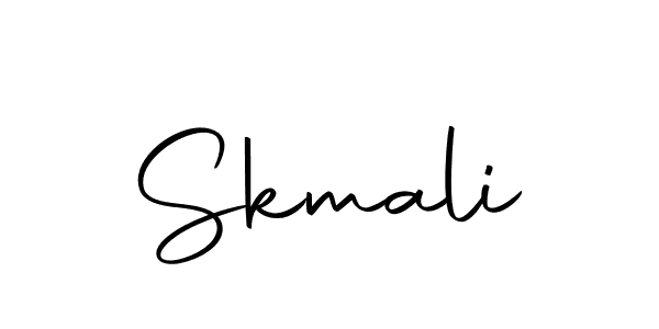 The best way (Autography-DOLnW) to make a short signature is to pick only two or three words in your name. The name Skmali include a total of six letters. For converting this name. Skmali signature style 10 images and pictures png