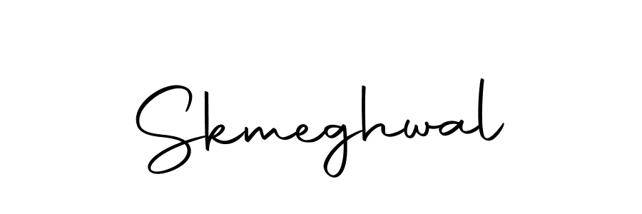 How to make Skmeghwal name signature. Use Autography-DOLnW style for creating short signs online. This is the latest handwritten sign. Skmeghwal signature style 10 images and pictures png