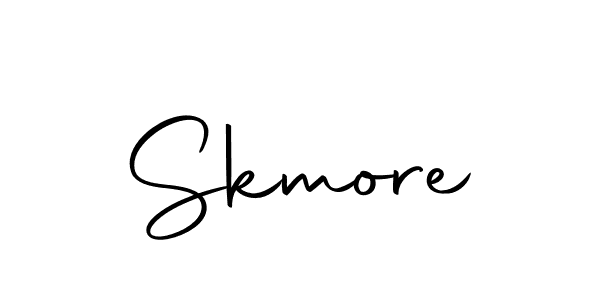 Skmore stylish signature style. Best Handwritten Sign (Autography-DOLnW) for my name. Handwritten Signature Collection Ideas for my name Skmore. Skmore signature style 10 images and pictures png